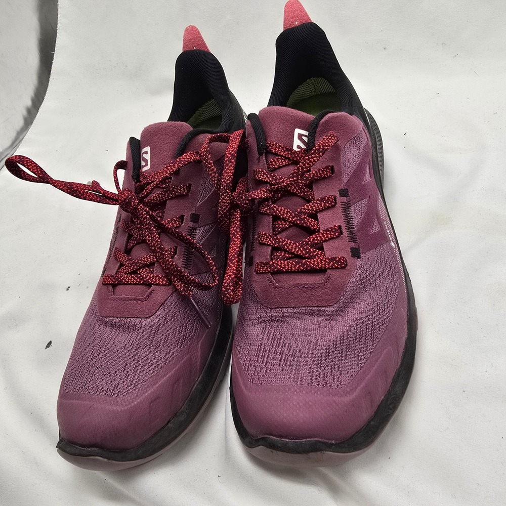 Salomon Outpulse Gore Tex Womens Trail Running Hiking Shoes Purple Size 7.5 - Picture 2 of 10